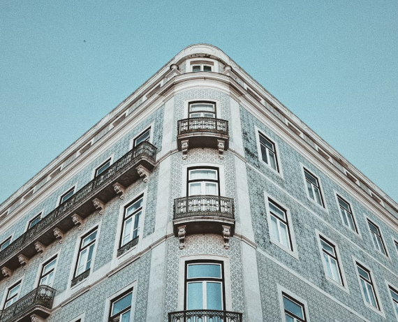 Lisbon buidling facade